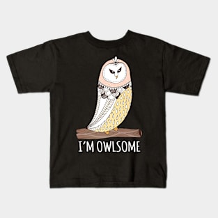 Owlsome Owls Kids T-Shirt